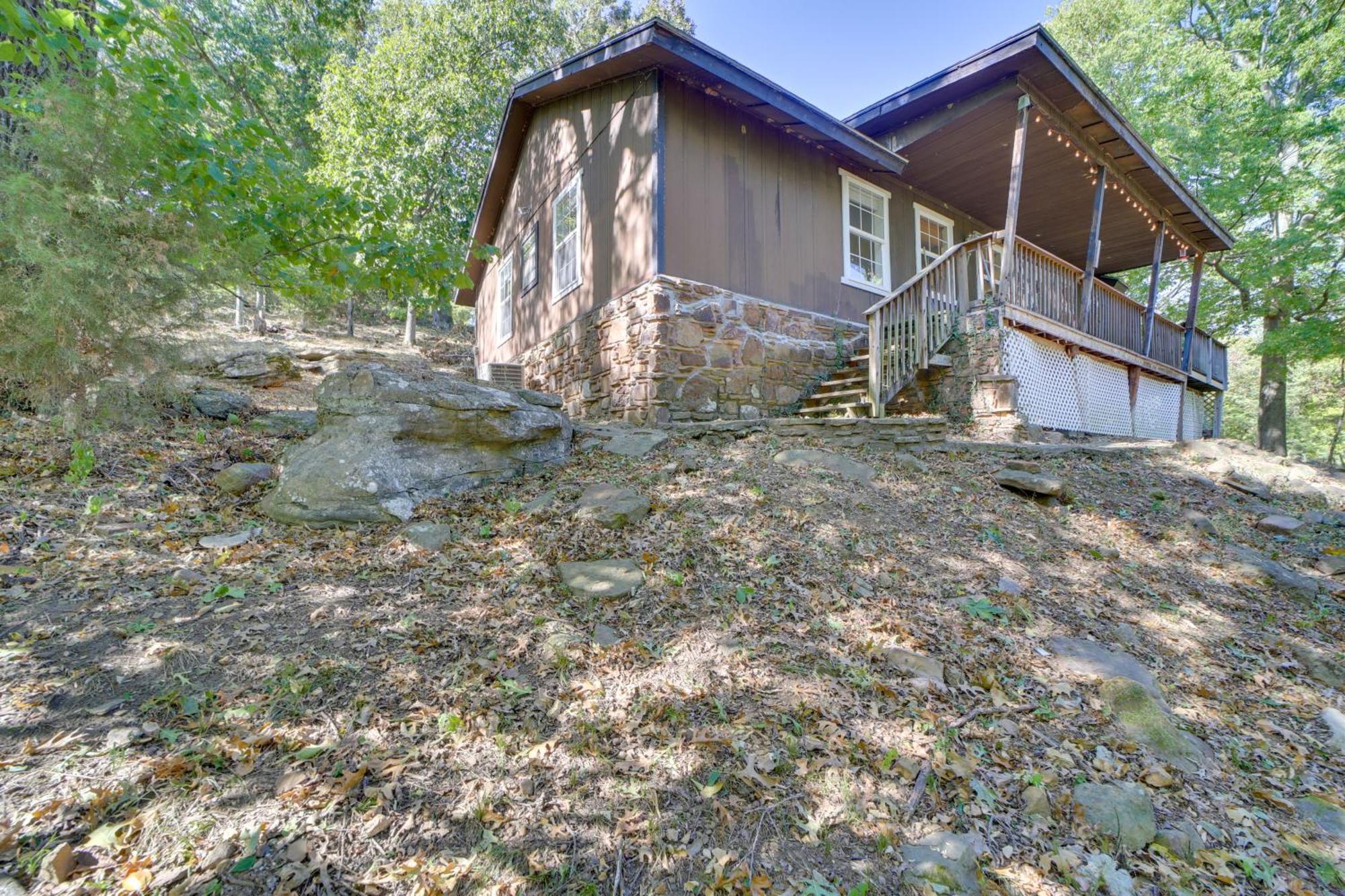Secluded Vian Retreat Close To Tenkiller Lake Exterior foto