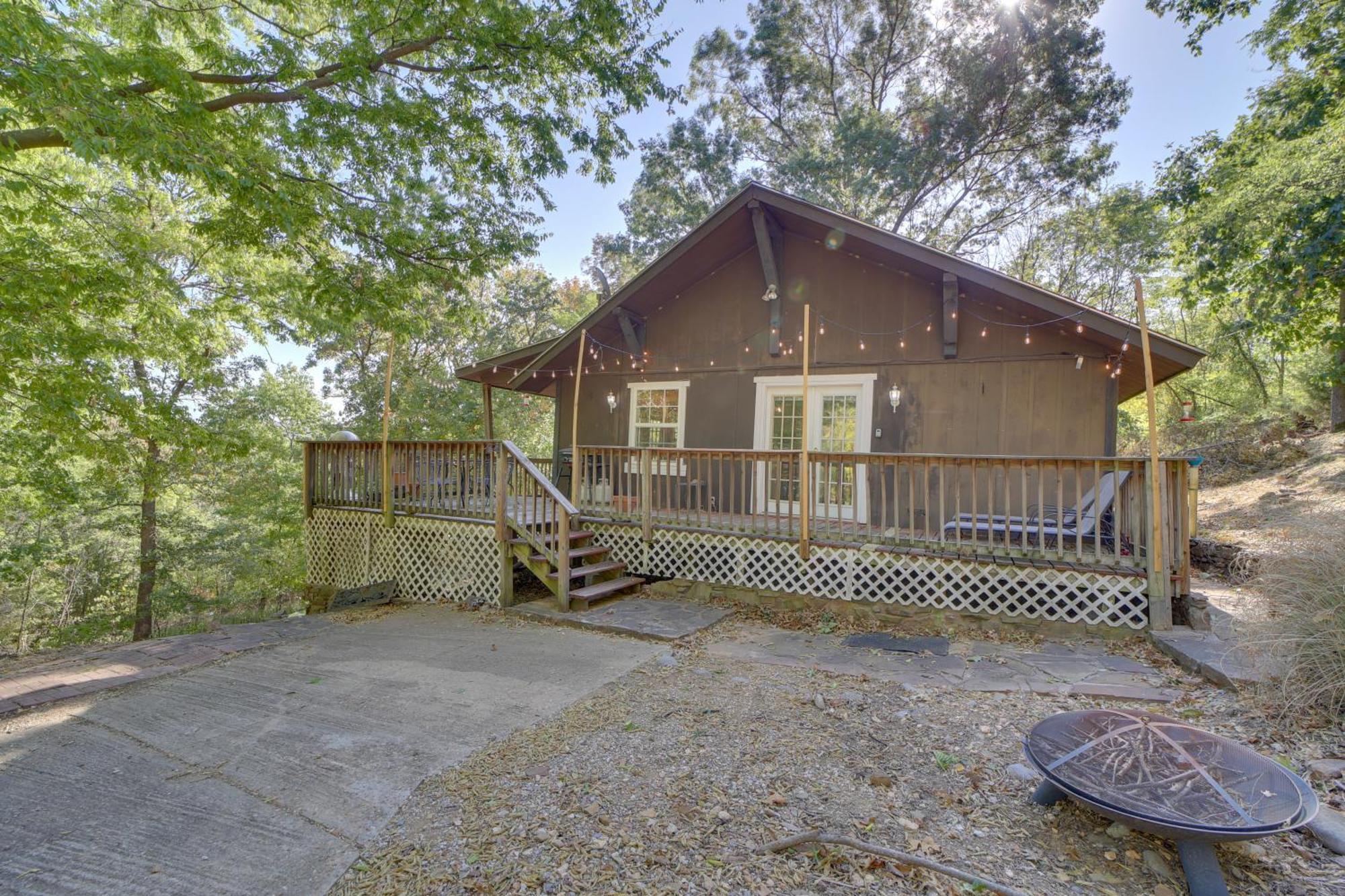 Secluded Vian Retreat Close To Tenkiller Lake Exterior foto